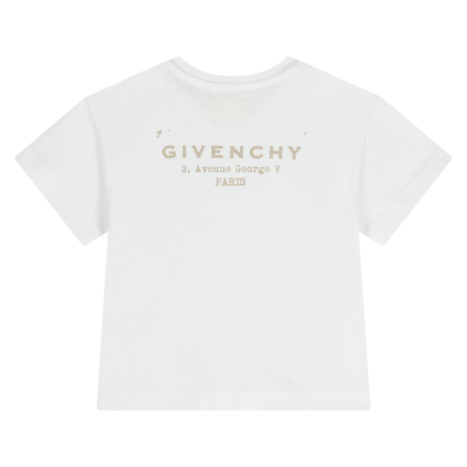 Younger Girls White Logo T-Shirt, 1, hi-res
