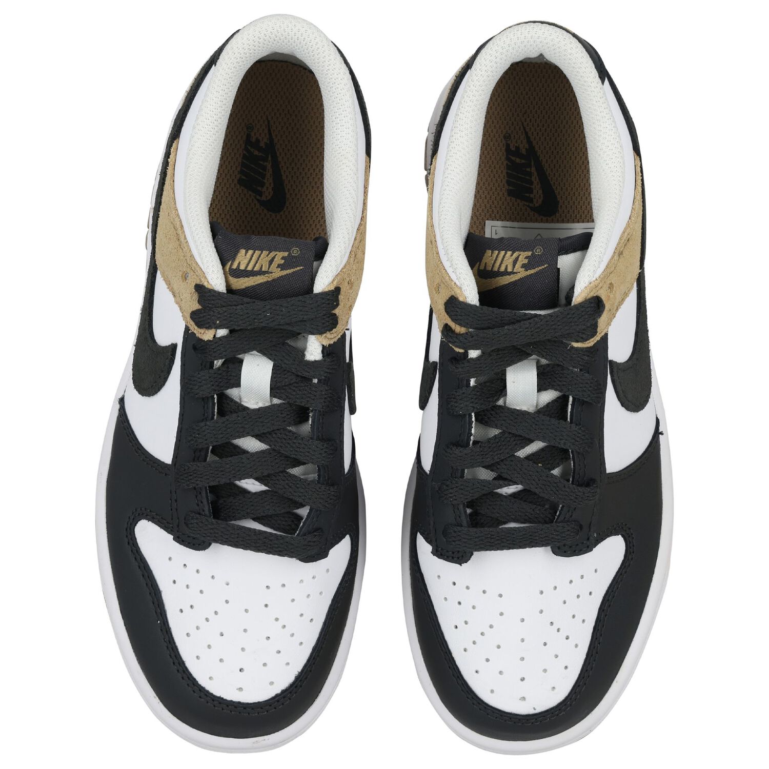 Black & White Dunk Low Trainers, 1, hi-res