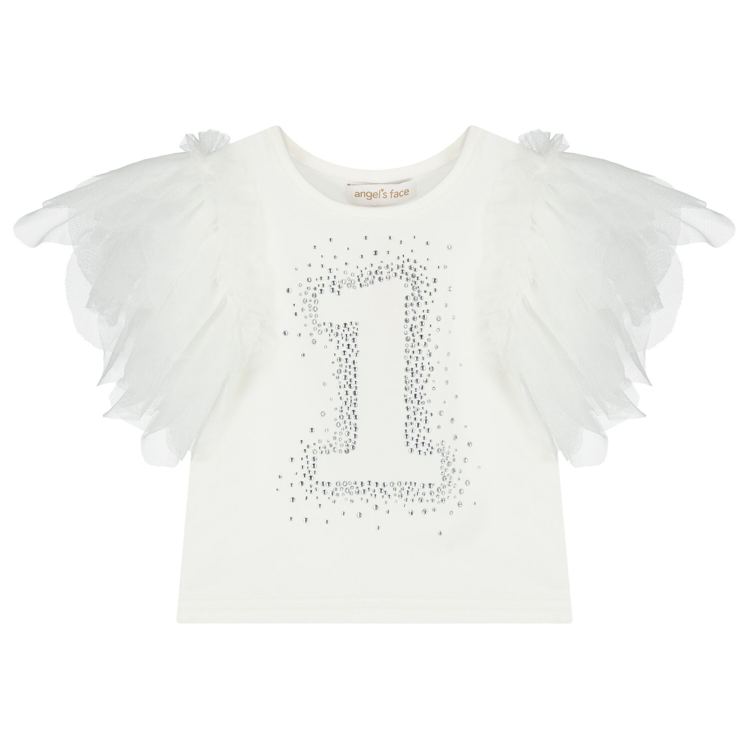 Girls White 1st Birthday T-Shirt, 15, hi-res