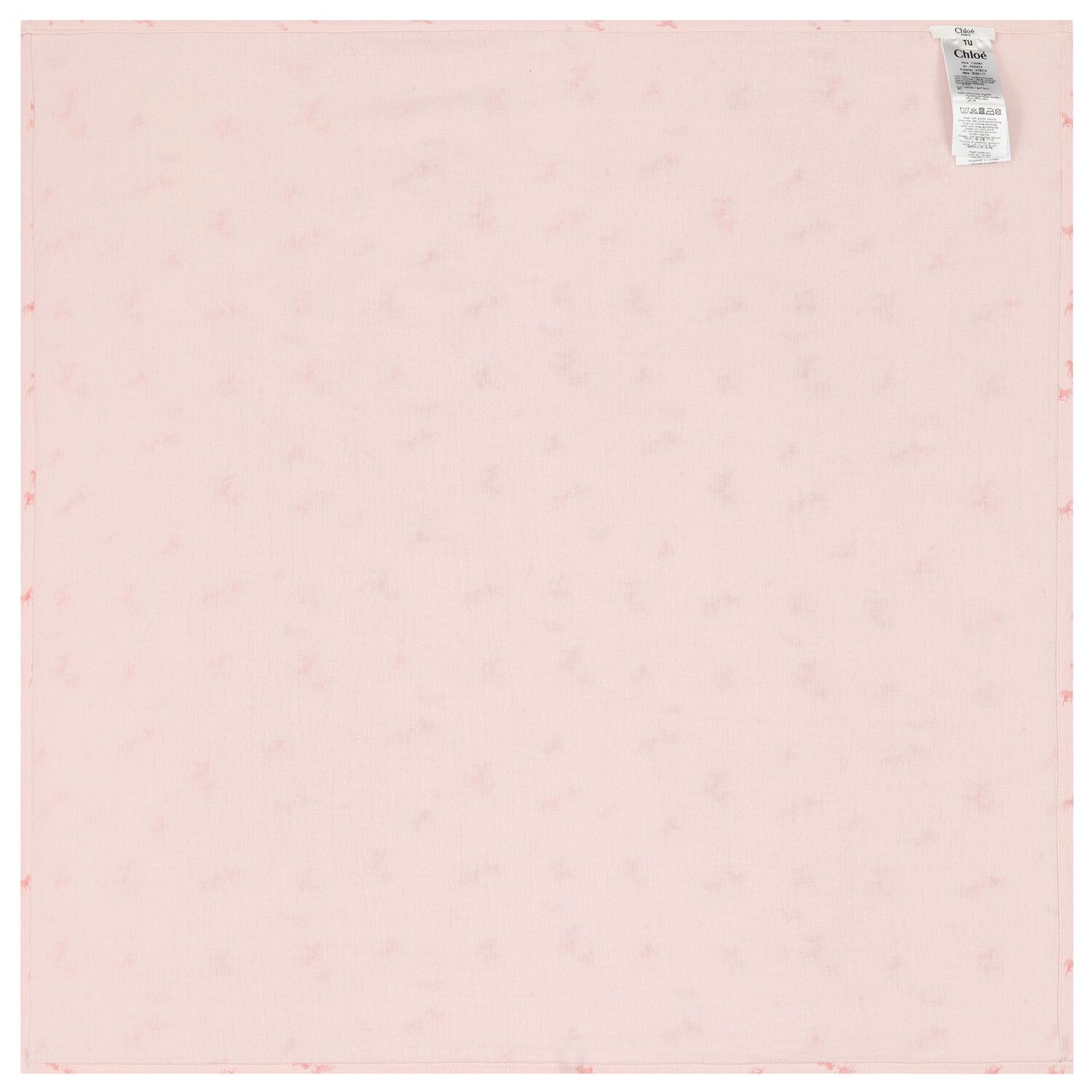 Baby Girls Ivory & Pink Logo Muslin Gift Set, 1, hi-res