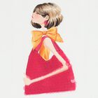 تي شيرت بنات مزين بالترتر باللون الأبيض, 1, hi-res