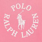 تيشيرت بنات بالشعار باللون الوردى, 1, hi-res