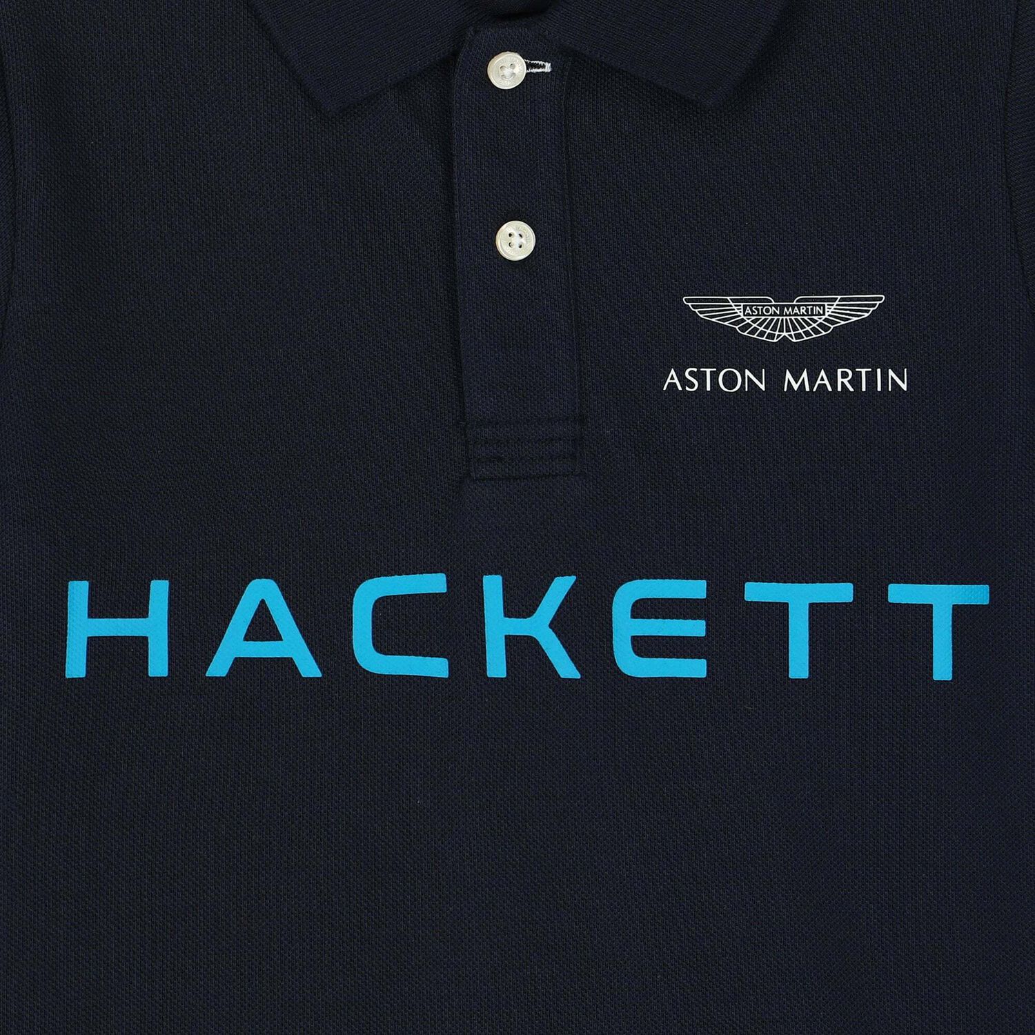 Boys Navy Logo Polo Shirt, 1, hi-res