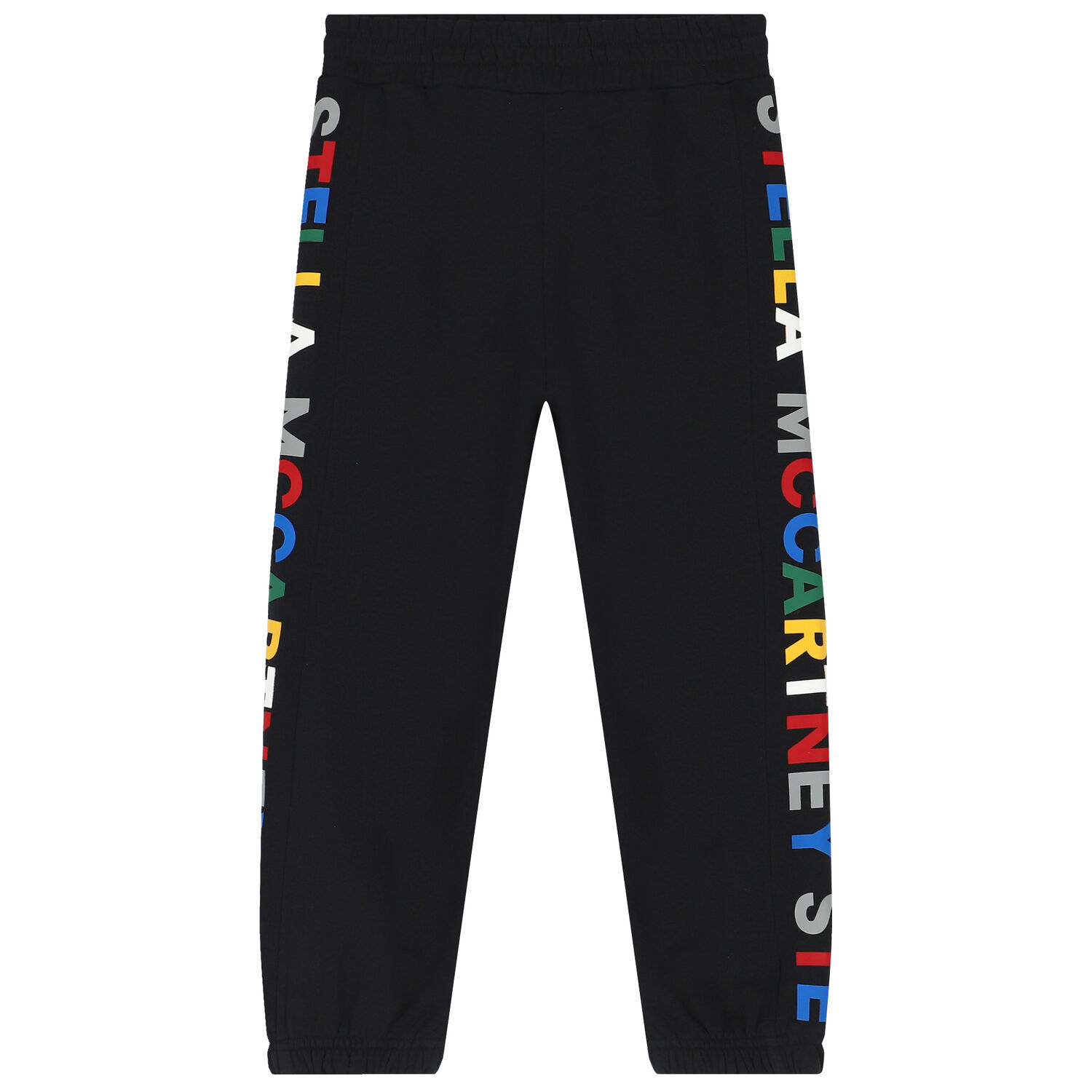 Boys Black Logo Joggers, 1, hi-res