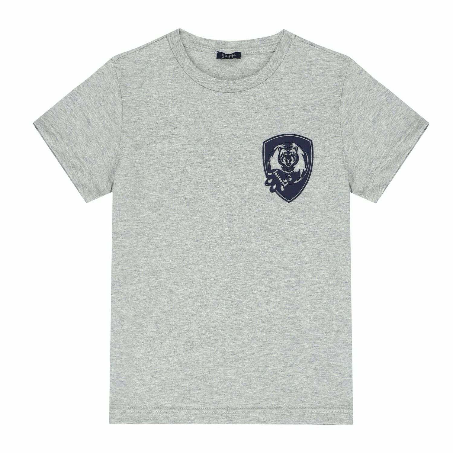 Boys Grey Logo T-Shirt, 1, hi-res image number null