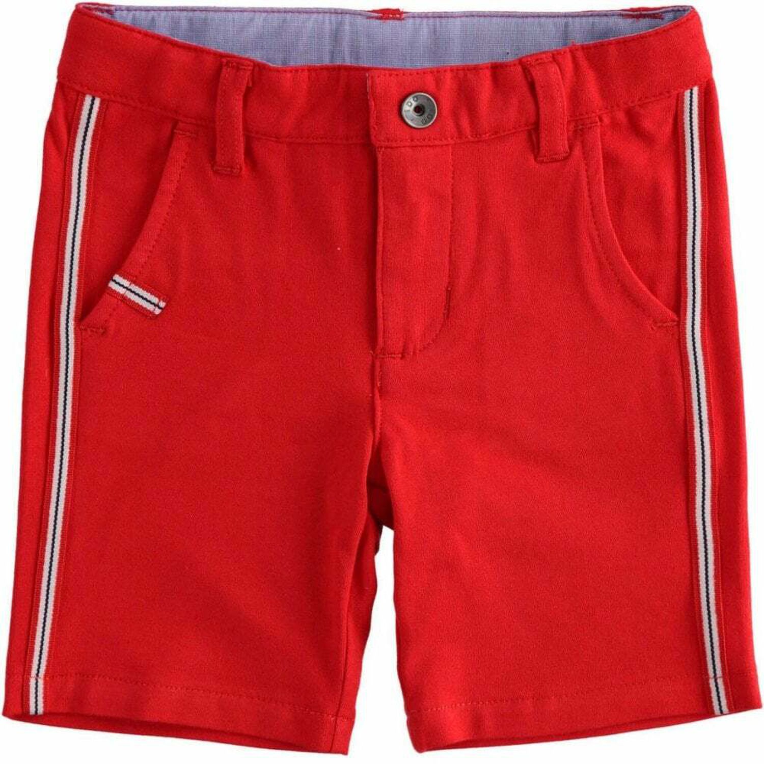 Boys Red Shorts, 1, hi-res