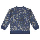 Boys Blue Logo Sweatshirt, 1, hi-res