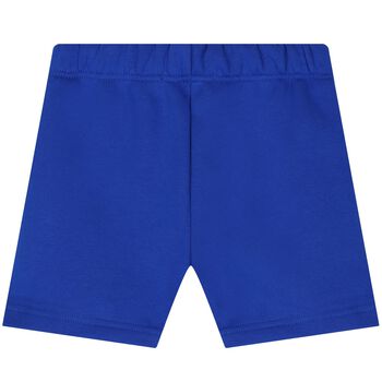 Blue Logo Shorts