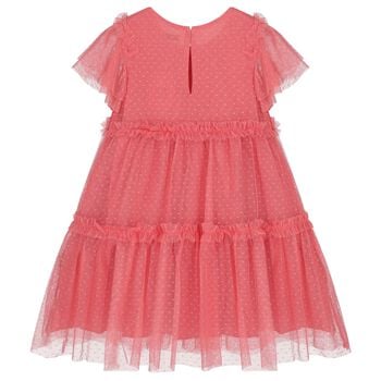 Girls Pink Tulle Dress