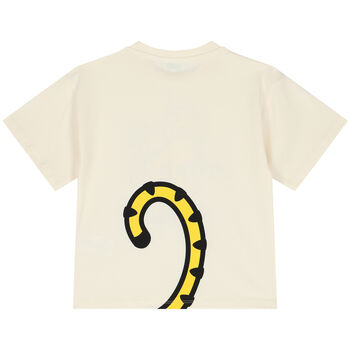 Ivory Tiger Logo T-Shirt