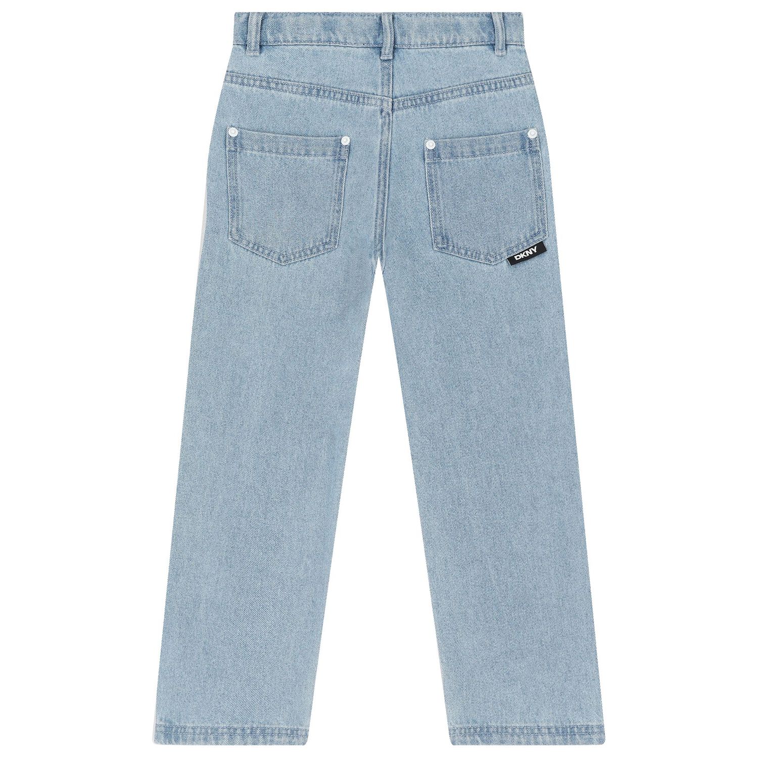 بنطلون بنات مزخرف باللون الأزرق, 1, hi-res image number null