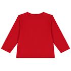 Baby Boys Red & Ivory Long Sleeve Top ( 2-Pack ), 1, hi-res
