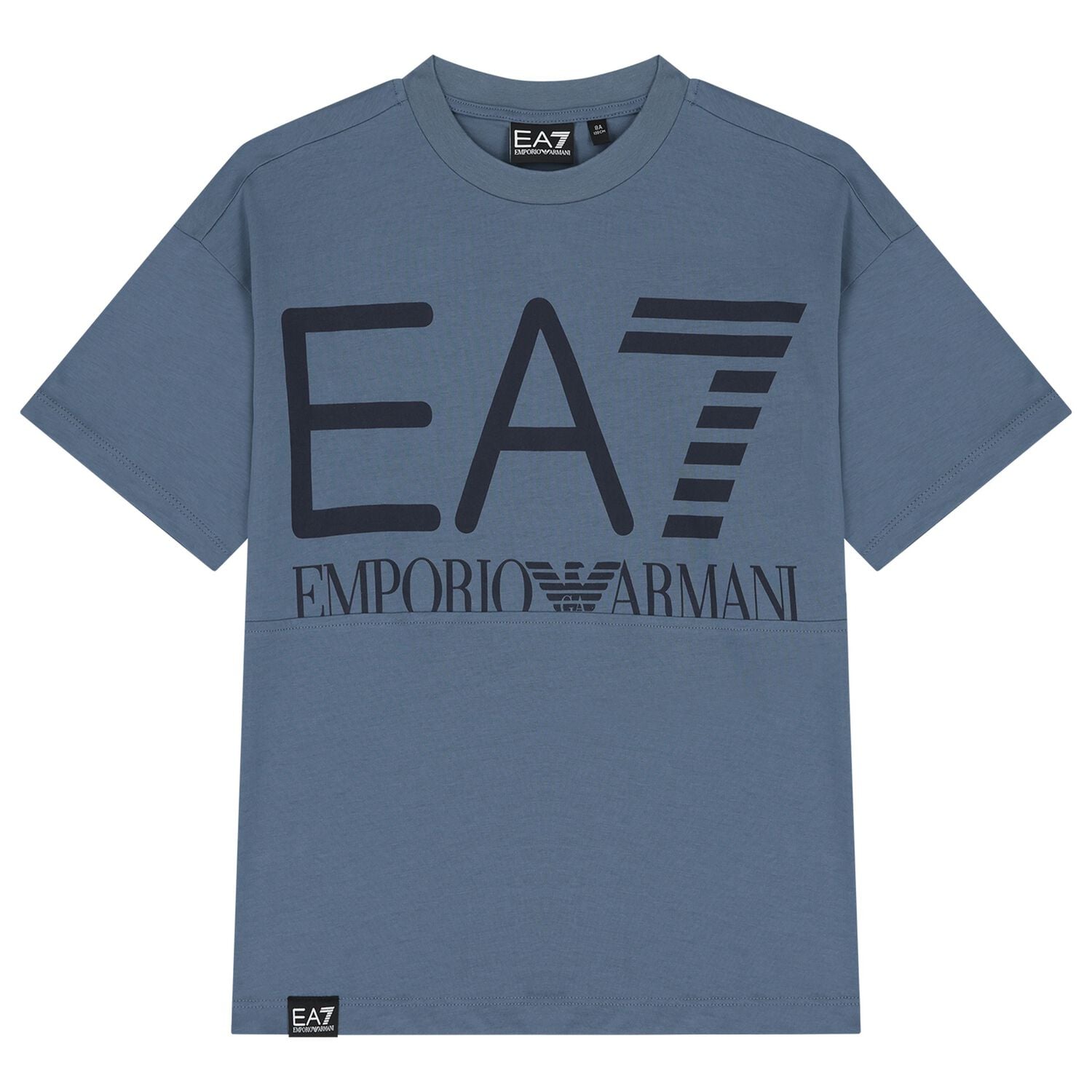 Boys Blue Logo T-Shirt, 4, hi-res