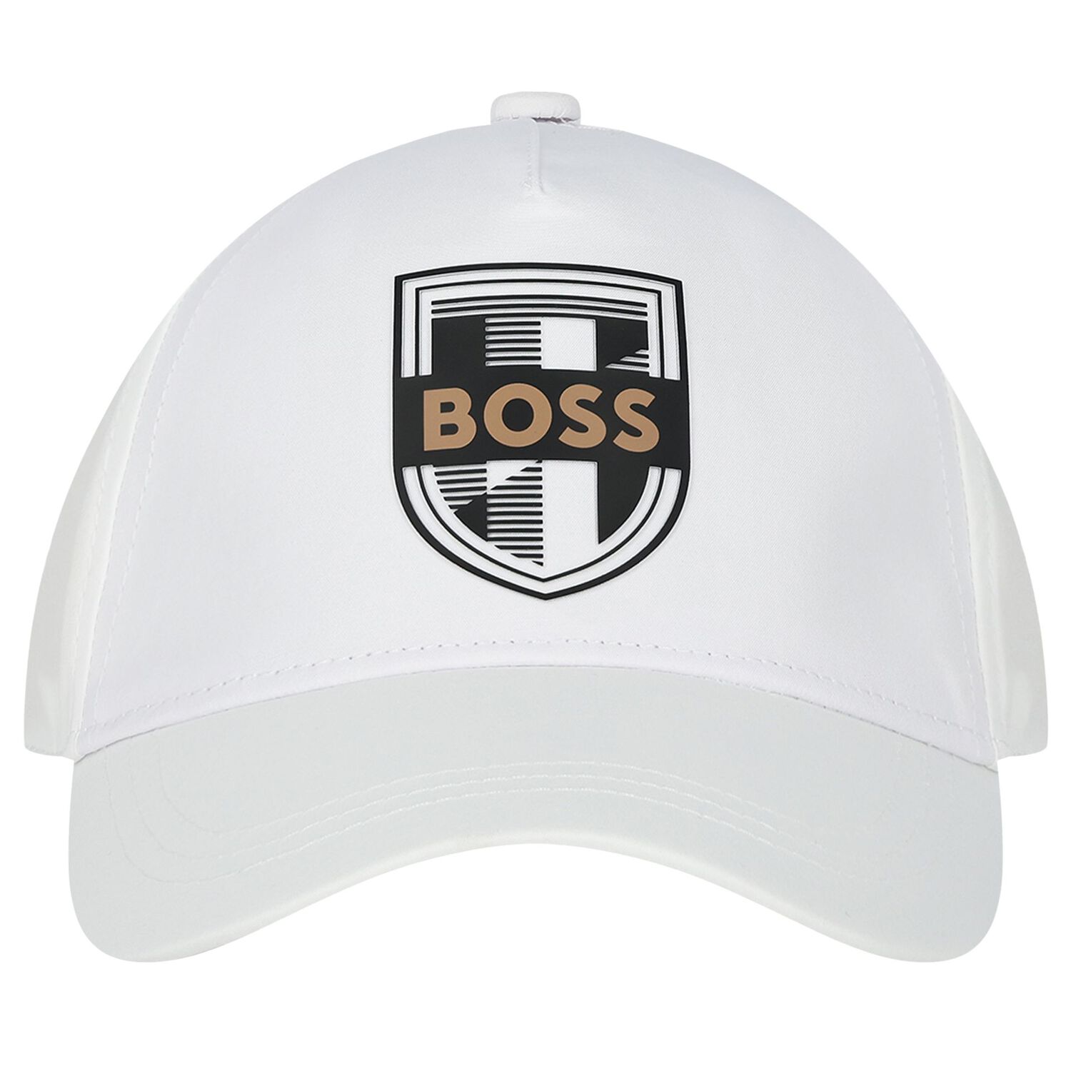 Boys White Logo Cap, 1, hi-res