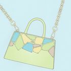 Younger Girls Aqua Bag Dress, 1, hi-res