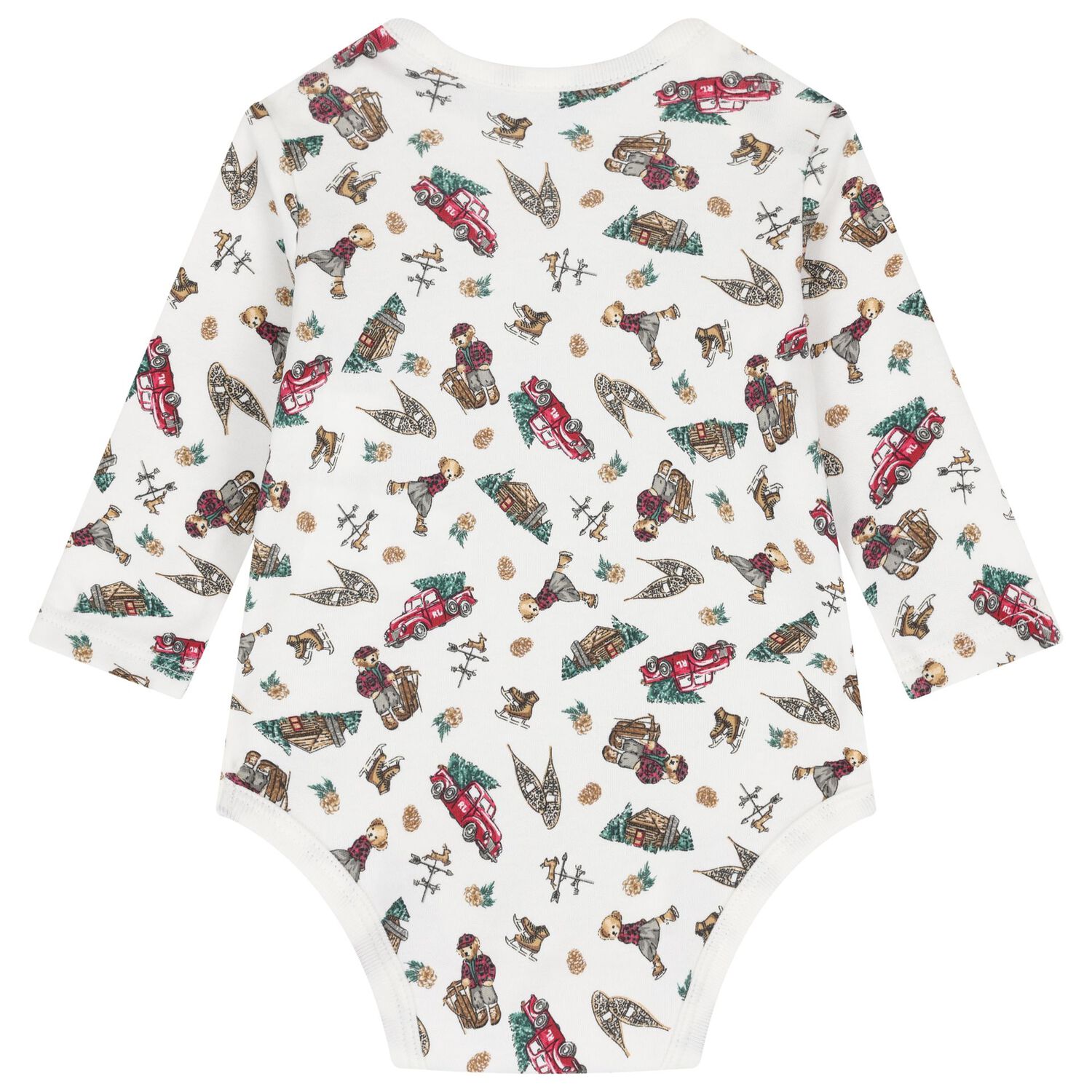 مجموعة هدايا بيبي جرو بولو بير باللون العاجي, 1, hi-res