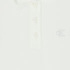 Girls White Logo Polo Dress, 1, hi-res