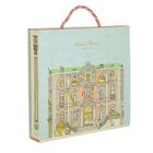 White Hot Air Balloons Baby Carré Swaddle & Bib Gift Set, 1, hi-res