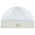 Baby Boys Blue Logo Babygrow & Hat Gift Set, 1, hi-res