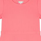 Girls Pink Logo Dress, 2, hi-res