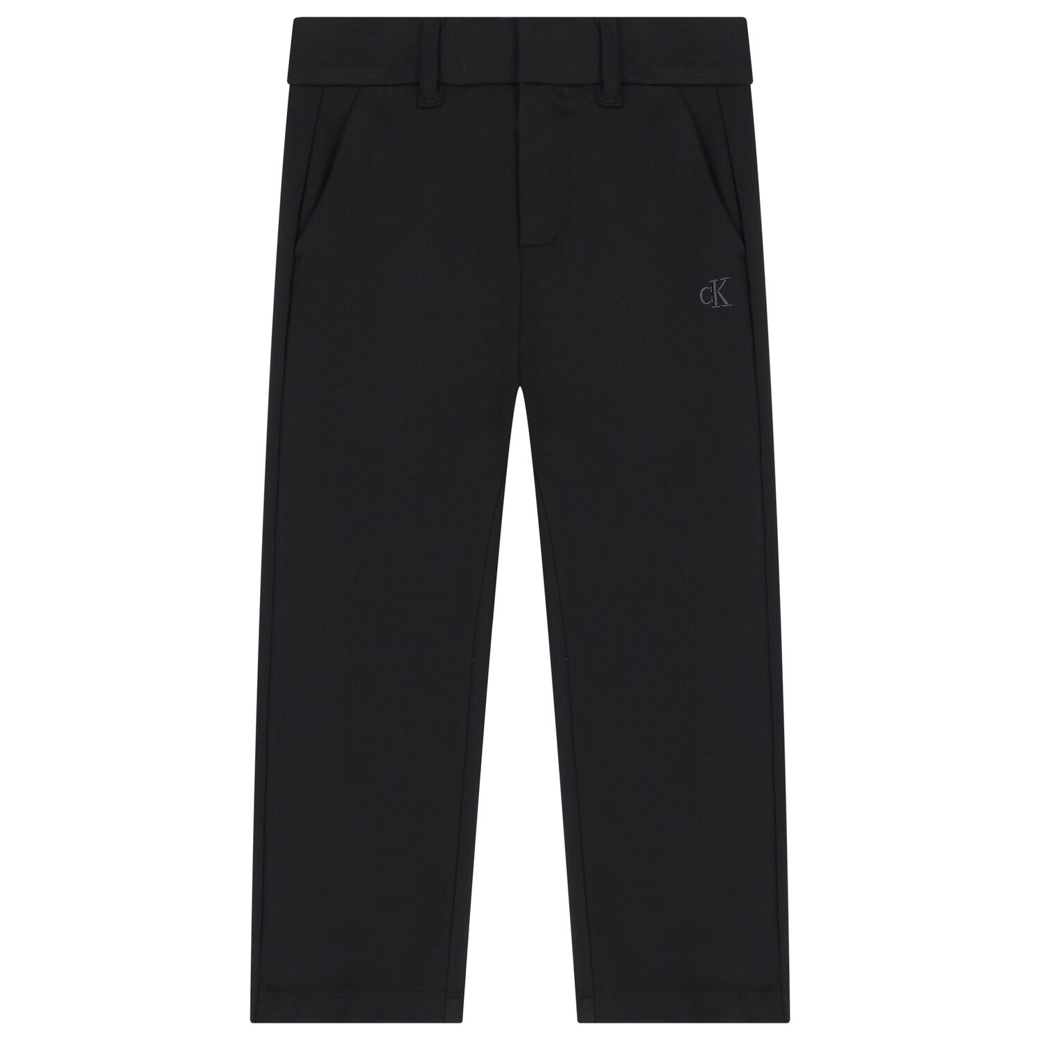 Boys Black Logo Trousers, 1, hi-res image number null