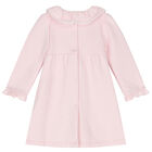 Baby Girls Pink Dress, 1, hi-res