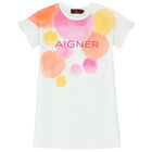 فستان بالشعار باللون الأبيض, 2, hi-res