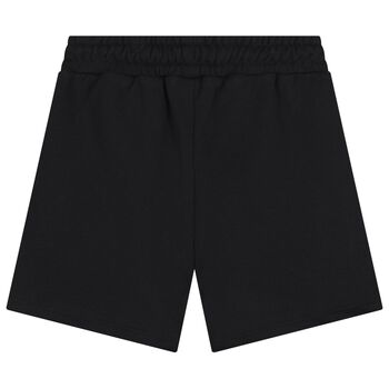 Boys Black Logo Shorts