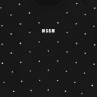 سويت شيرت بنات بالشعار باللون الاسود, 1, hi-res