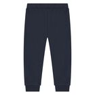 Younger Boys Beige & Blue 3 Piece Tracksuit, 2, hi-res
