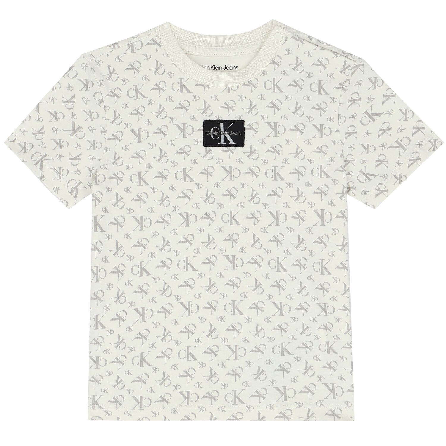 Baby Boys Ivory Logo Tracksuit, 1, hi-res