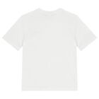 Boys White & Blue Logo T-Shirts (2 Pack), 4, hi-res