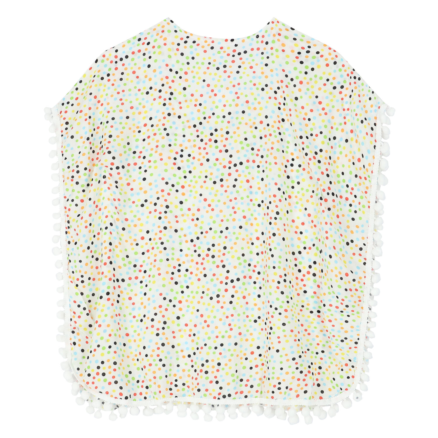 Girls Multi-Colored Dot Kaftan, 1, hi-res image number null