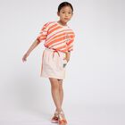 Girls Pink Varsity Tiger Skirt, 1, hi-res