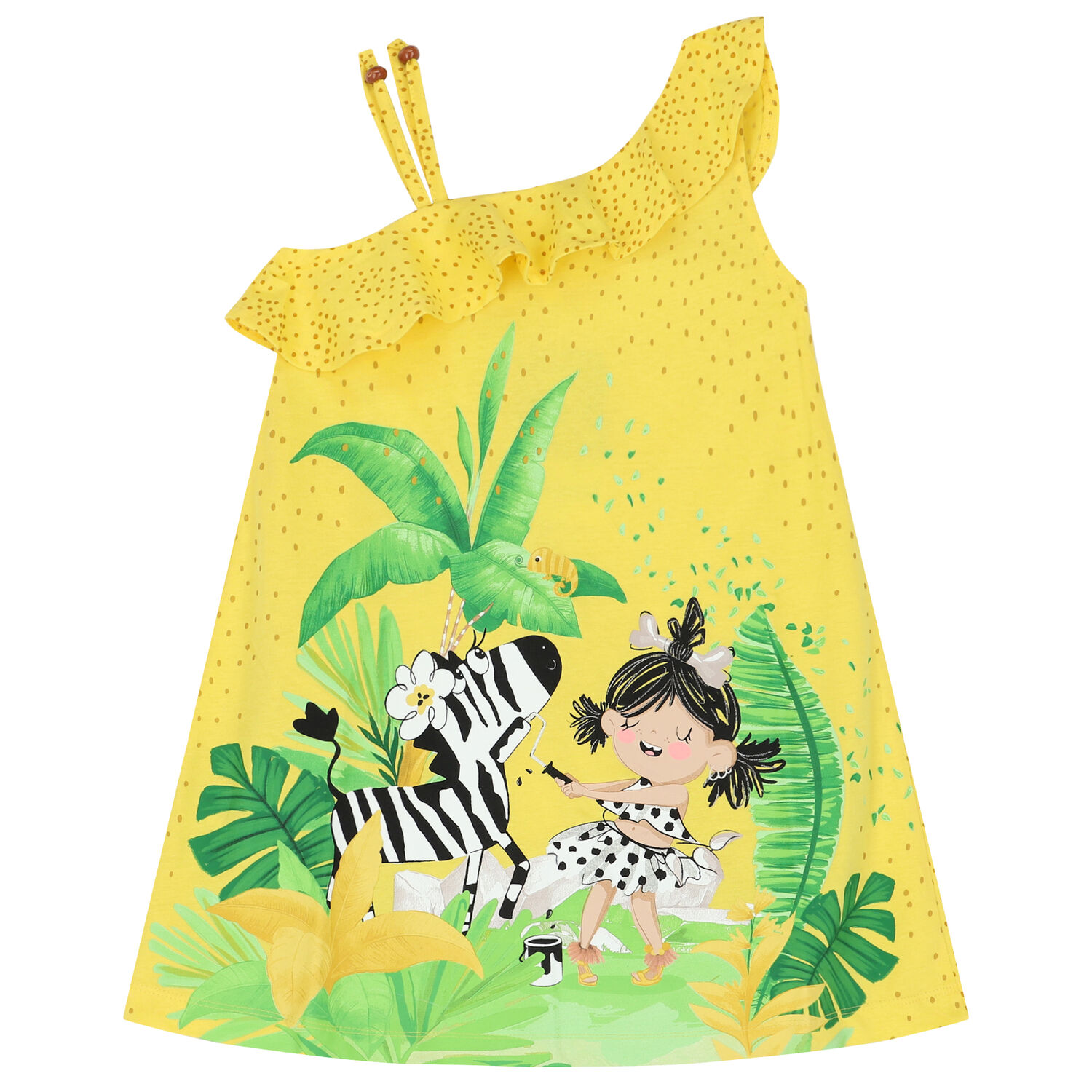 Girls Yellow Dress, 3, hi-res image number null