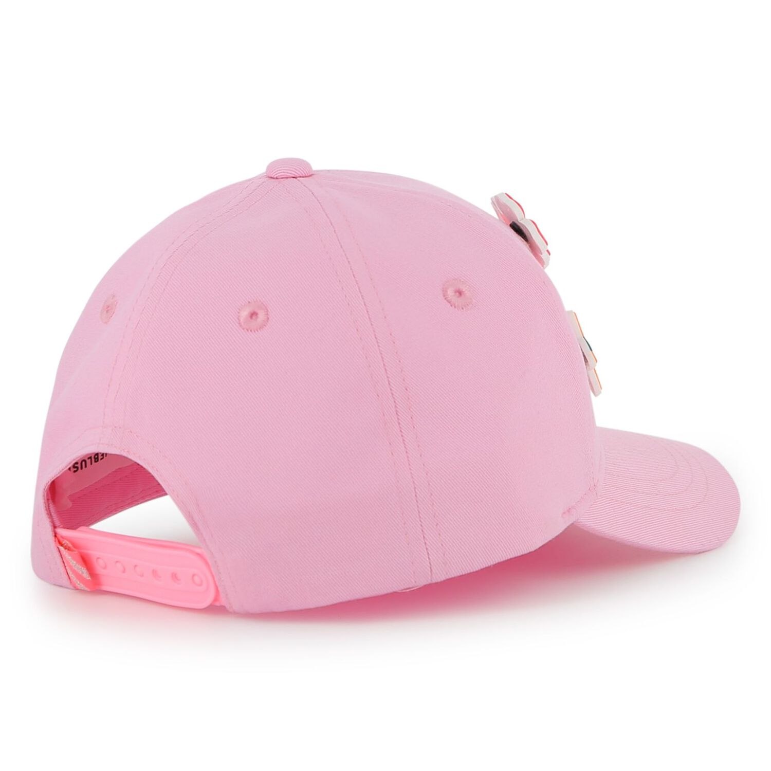 Girls Pink Logo Cap, 1, hi-res