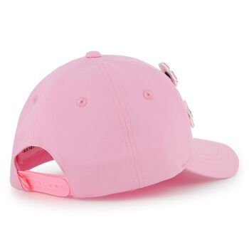 Girls Pink Logo Cap