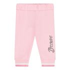 Baby Girls Pink Logo Tracksuit, 1, hi-res