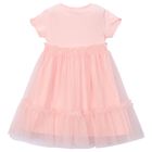 Girls Pink Tulle Dress, 1, hi-res