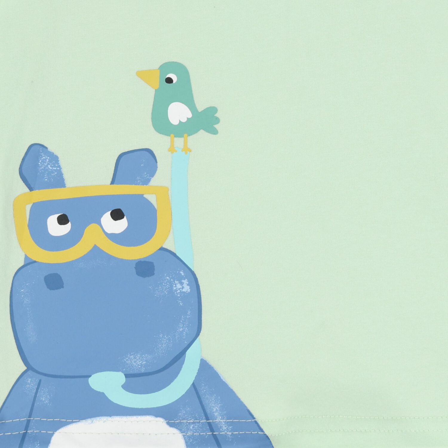 طقم سباحة للأولاد الرضع باللون الاخضر , 2, hi-res