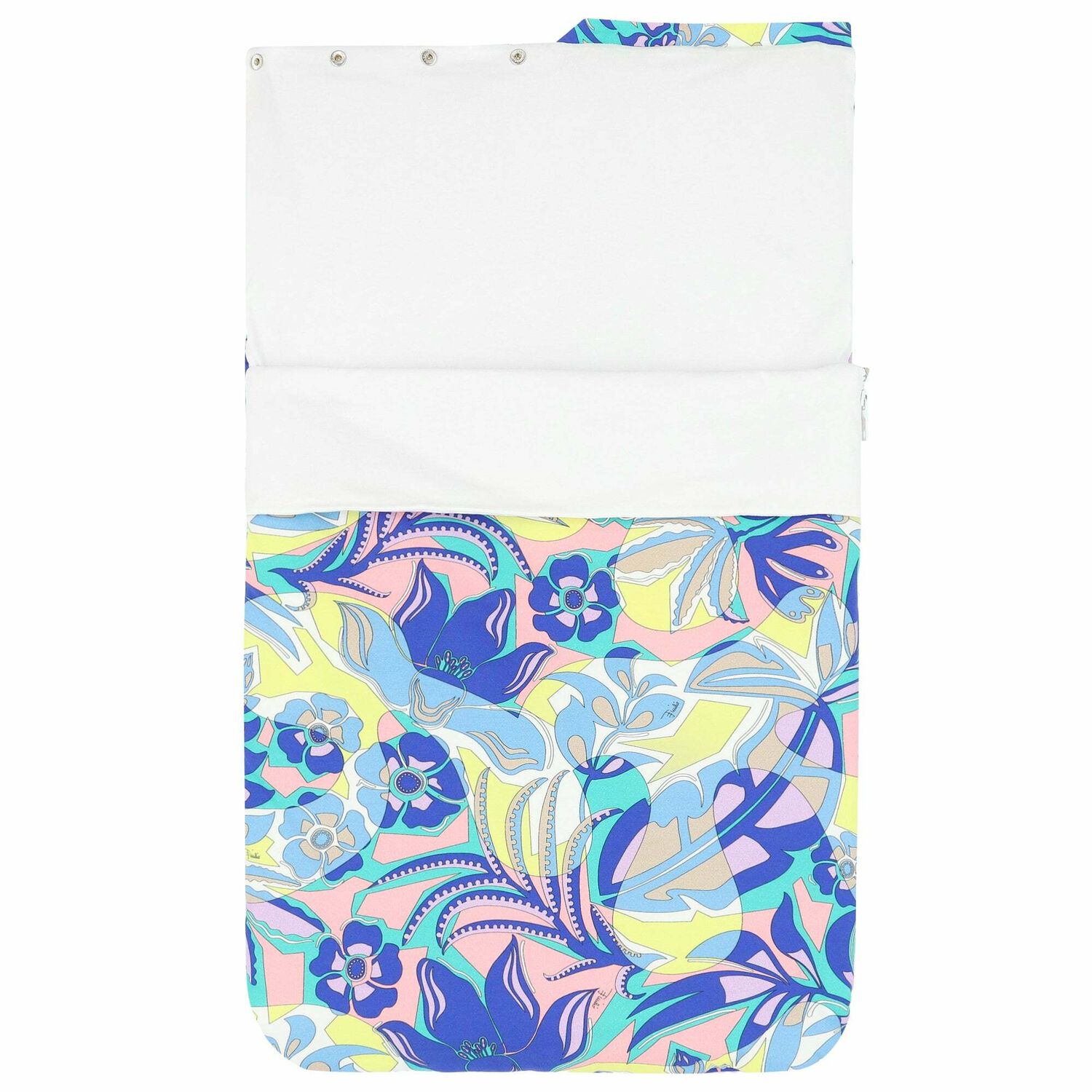 Baby Girls Multi Coloured Printed Nest, 1, hi-res