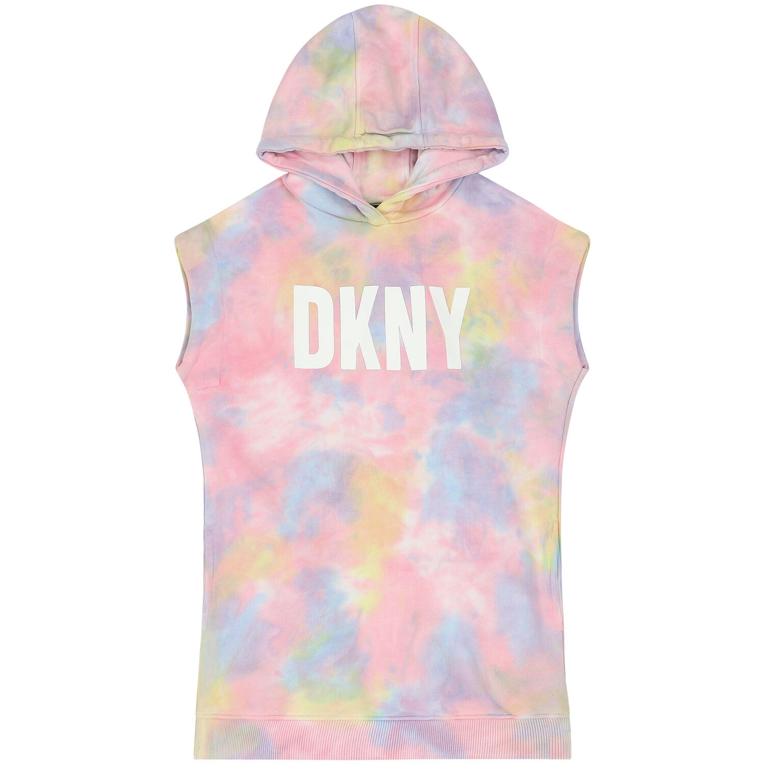 Girls Multi-Coloured Logo Dress, 1, hi-res