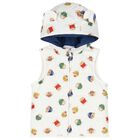 Baby Boys Ivory & Green Tracksuit (3 Piece), 1, hi-res