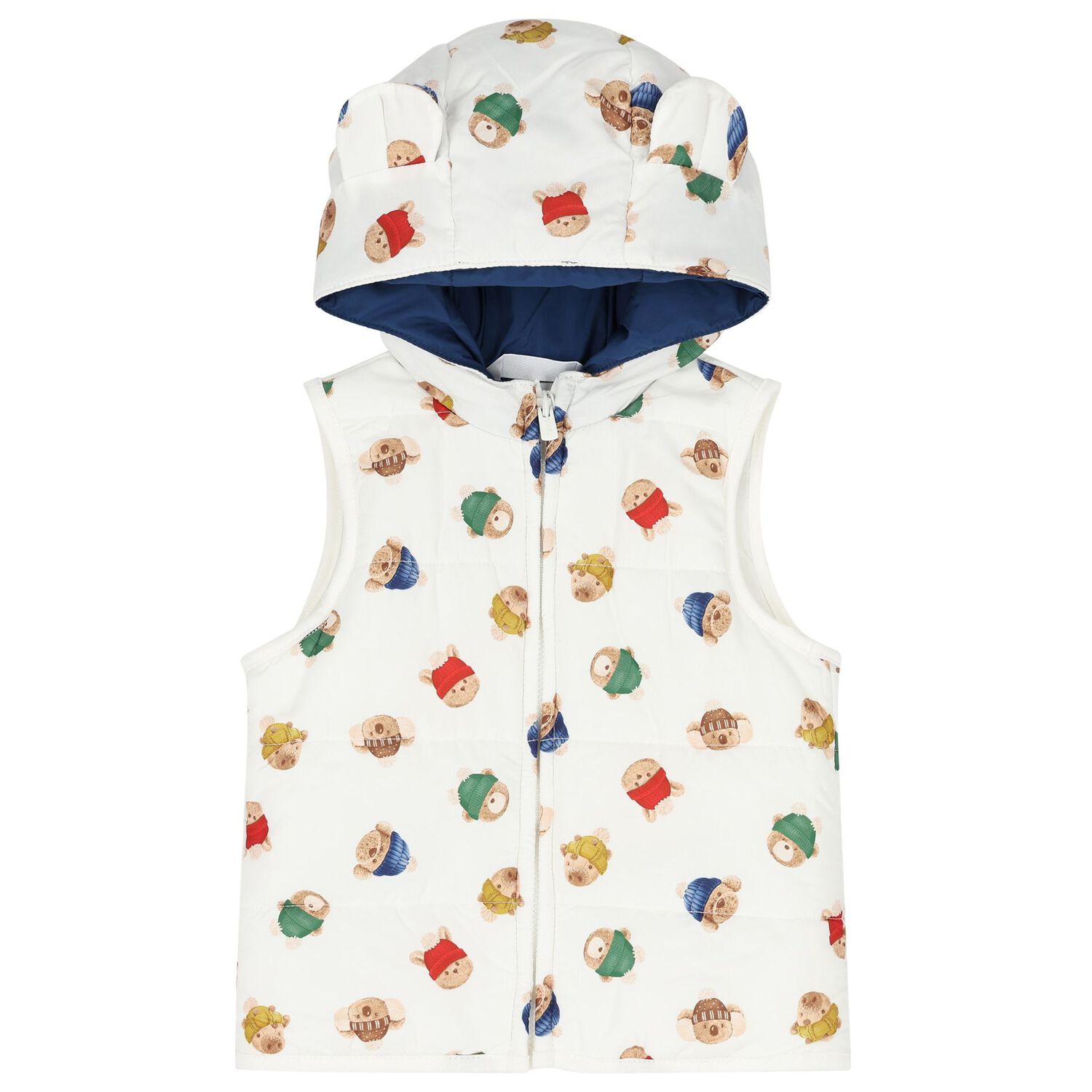 Baby Boys Ivory & Green Tracksuit (3 Piece), 1, hi-res