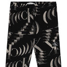 Boys Black Logo Joggers, 1, hi-res