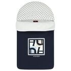 Baby Boys Navy Blue Logo Nest , 2, hi-res