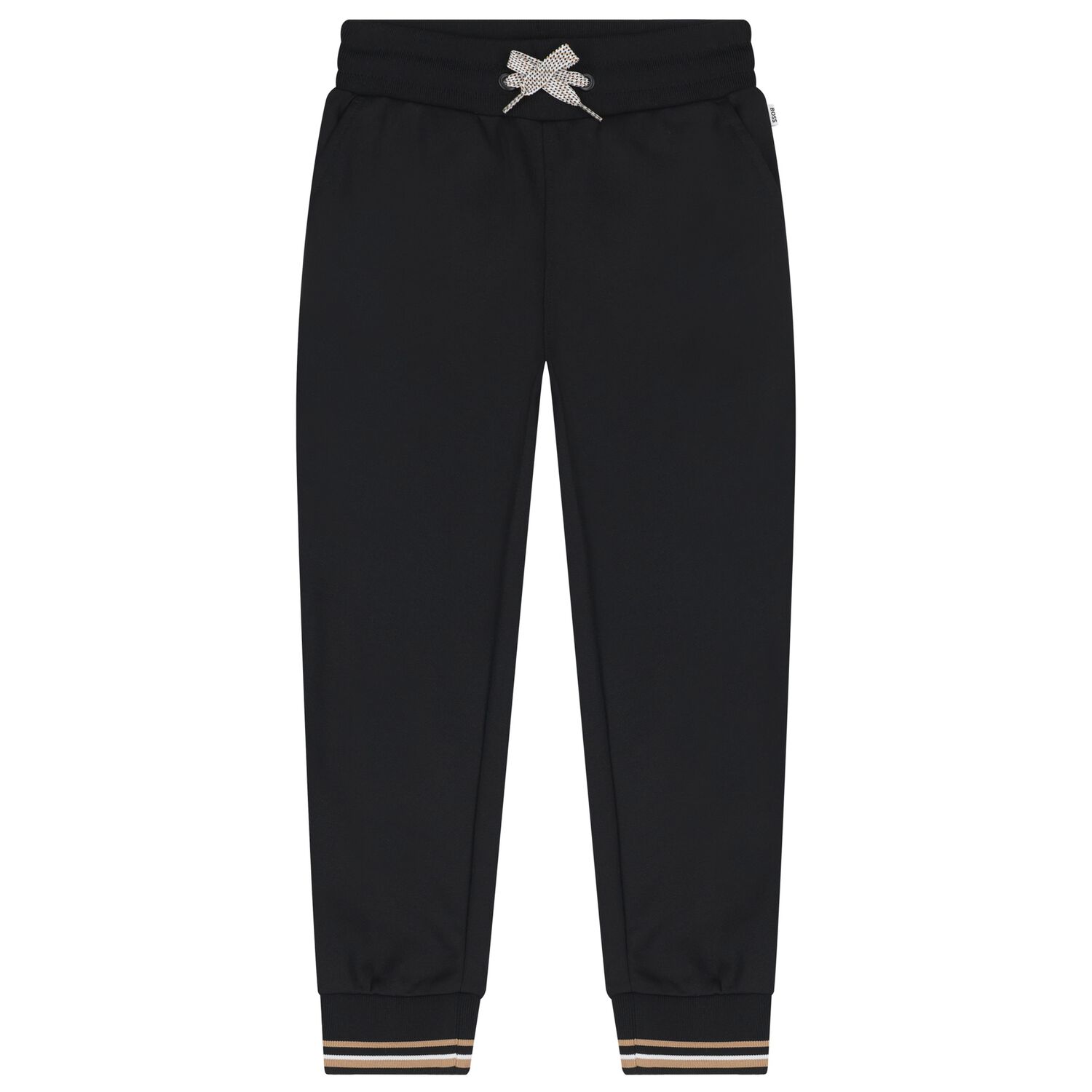 Boys Black Joggers, 1, hi-res image number null