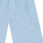 Boys Blue Logo Shorts, 1, hi-res