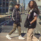 بنطلون رياضى أولاد بالشعار كارغو باللون الاخضر, 1, hi-res