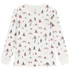 Ivory Christmas Tree Pyjamas , 1, hi-res